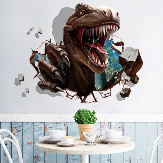 Sticker decorativ cu Dinozaur, 95 cm, 777STK Sticker decorativ cu Dinozaur, 95 cm, 777STK