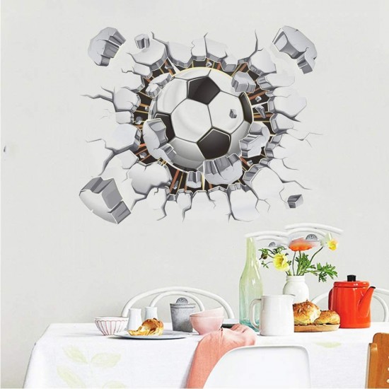 Sticker decorativ cu Fotbal, 60 cm, 1124STK Sticker decorativ cu Fotbal, 60 cm, 1124STK
