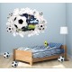Sticker decorativ cu Fotbal, 70 cm, 1129STK Sticker decorativ cu Fotbal, 70 cm, 1129STK