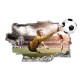 Sticker decorativ cu Fotbal, 80 cm, 1127STK Sticker decorativ cu Fotbal, 80 cm, 1127STK