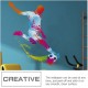 Sticker decorativ cu Fotbal, 80 cm, 1128STK Sticker decorativ cu Fotbal, 80 cm, 1128STK