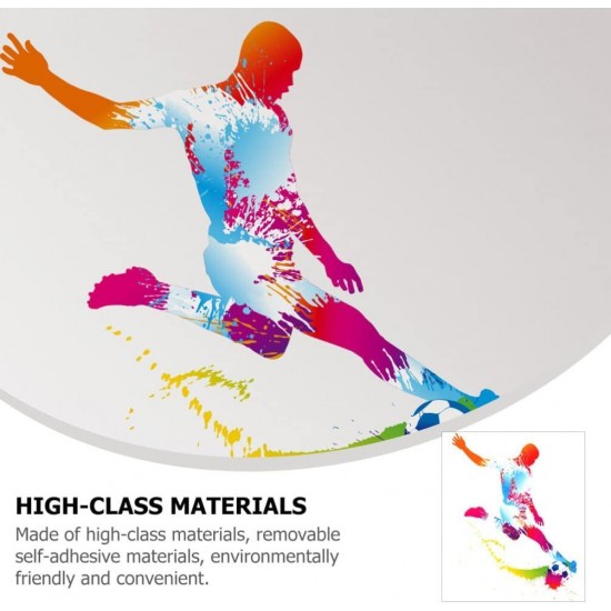 Sticker decorativ cu Fotbal, 80 cm, 1128STK Sticker decorativ cu Fotbal, 80 cm, 1128STK