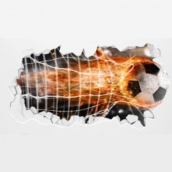 Sticker decorativ cu Fotbal, 85 cm, 1125STK Sticker decorativ cu Fotbal, 85 cm, 1125STK