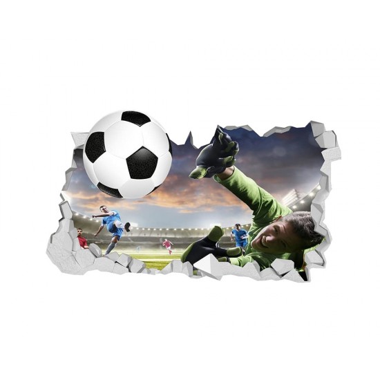 Sticker decorativ cu Fotbal, 85 cm, 1126STK Sticker decorativ cu Fotbal, 85 cm, 1126STK