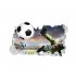 Sticker decorativ cu Fotbal, 85 cm, 1126STK