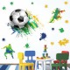 Sticker decorativ cu Fotbal, 90 cm, 1123STK Sticker decorativ cu Fotbal, 90 cm, 1123STK