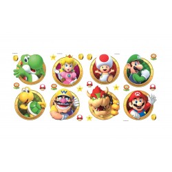 Sticker decorativ cu Mario, 100 cm, 1103STK