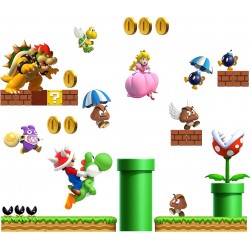 Sticker decorativ cu Mario, 110 cm, 1101STK