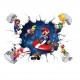 Sticker decorativ cu Mario, 60 cm, 1106STK Sticker decorativ cu Mario, 60 cm, 1106STK