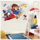 Sticker decorativ cu Mario, 70 cm, 1105STK Sticker decorativ cu Mario, 70 cm, 1105STK
