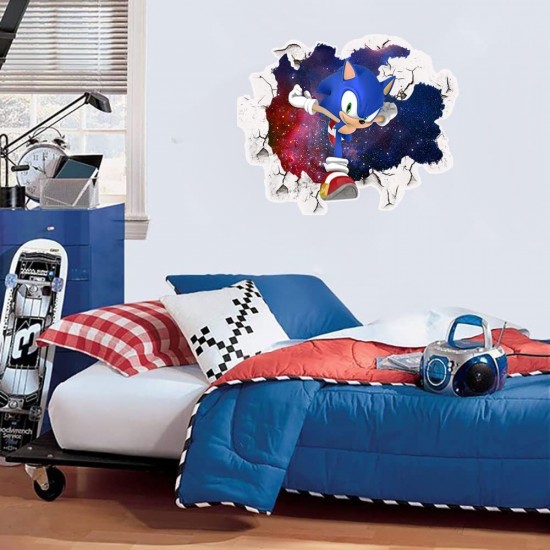 Sticker decorativ cu Sonic, 60 cm, 1115STK Sticker decorativ cu Sonic, 60 cm, 1115STK