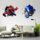 Sticker decorativ cu Sonic si Spiderman, 70 cm, 1116STK Sticker decorativ cu Sonic si Spiderman, 70 cm, 1116STK