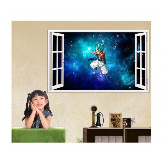Sticker decorativ, fereastra 3D, Dragon Ball, 85 cm, 1022STK Sticker decorativ, fereastra 3D, Dragon Ball, 85 cm, 1022STK