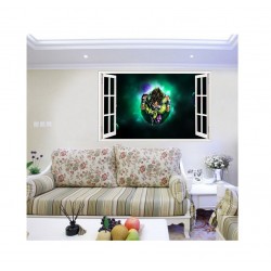 Sticker decorativ, fereastra 3D, Dragon Ball, 85 cm, 1023STK Sticker decorativ, fereastra 3D, Dragon Ball, 85 cm, 1023STK