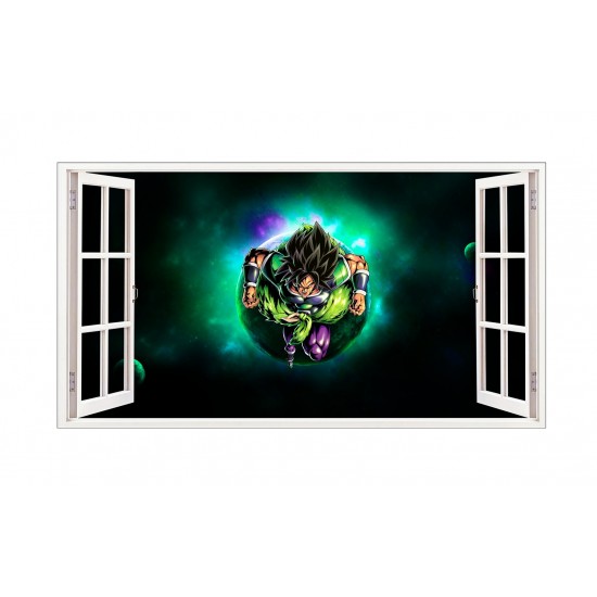 Sticker decorativ, fereastra 3D, Dragon Ball, 85 cm, 1023STK Sticker decorativ, fereastra 3D, Dragon Ball, 85 cm, 1023STK