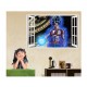 Sticker decorativ, fereastra 3D, Dragon Ball, 85 cm, 1026STK Sticker decorativ, fereastra 3D, Dragon Ball, 85 cm, 1026STK