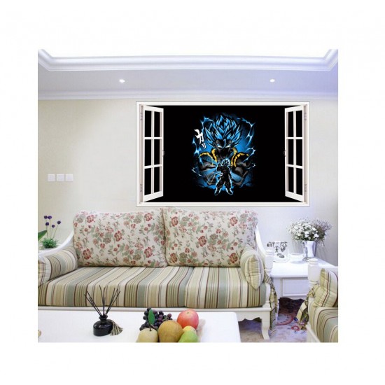 Sticker decorativ, fereastra 3D, Dragon Ball, 85 cm, 1027STK Sticker decorativ, fereastra 3D, Dragon Ball, 85 cm, 1027STK