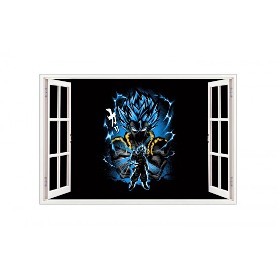 Sticker decorativ, fereastra 3D, Dragon Ball, 85 cm, 1027STK Sticker decorativ, fereastra 3D, Dragon Ball, 85 cm, 1027STK