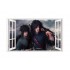 Sticker decorativ, fereastra 3D,  Naruto, 85 cm, 1028STK