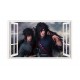 Sticker decorativ, fereastra 3D, Naruto, 85 cm, 1028STK Sticker decorativ, fereastra 3D, Naruto, 85 cm, 1028STK