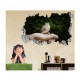 Sticker decorativ, gaura in perete 3D, Bird, 85 cm, 184STK-1 Sticker decorativ, gaura in perete 3D, Bird, 85 cm, 184STK-1