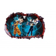 Sticker decorativ, gaura in perete 3D, Dragon Ball, 85 cm, 1019STK Sticker decorativ, gaura in perete 3D, Dragon Ball, 85 cm, 1019STK
