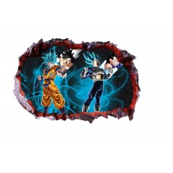 Sticker decorativ, gaura in perete 3D, Dragon Ball, 85 cm, 1019STK Sticker decorativ, gaura in perete 3D, Dragon Ball, 85 cm, 1019STK