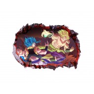 Sticker decorativ, gaura in perete 3D, Dragon Ball, 85 cm, 1021STK Sticker decorativ, gaura in perete 3D, Dragon Ball, 85 cm, 1021STK