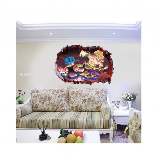 Sticker decorativ, gaura in perete 3D, Dragon Ball, 85 cm, 1021STK Sticker decorativ, gaura in perete 3D, Dragon Ball, 85 cm, 1021STK