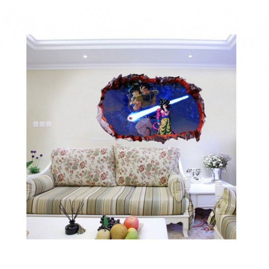Sticker decorativ, gaura in perete 3D, Dragon Ball, 85 cm, 1025STK-1 Sticker decorativ, gaura in perete 3D, Dragon Ball, 85 cm, 1025STK-1
