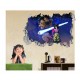 Sticker decorativ, gaura in perete 3D, Dragon Ball, 85 cm, 1025STK-2 Sticker decorativ, gaura in perete 3D, Dragon Ball, 85 cm, 1025STK-2