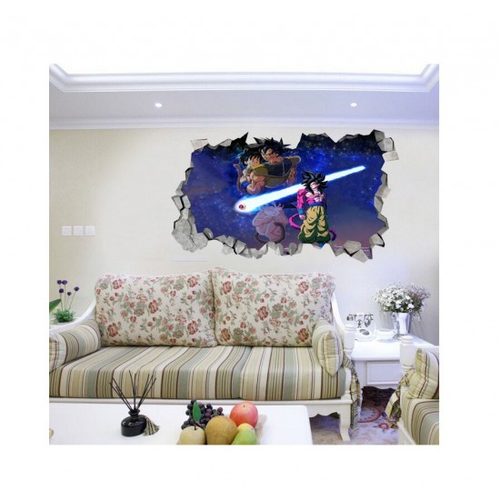 Sticker decorativ, gaura in perete 3D, Dragon Ball, 85 cm, 1025STK-2 Sticker decorativ, gaura in perete 3D, Dragon Ball, 85 cm, 1025STK-2