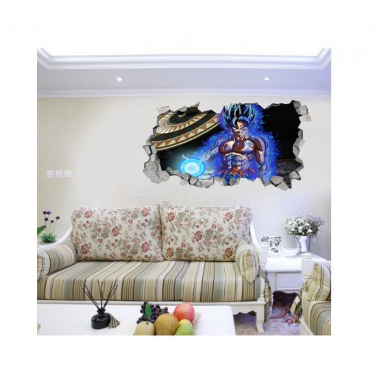 Sticker decorativ, gaura in perete 3D, Dragon Ball, 85 cm, 1026STK-2 Sticker decorativ, gaura in perete 3D, Dragon Ball, 85 cm, 1026STK-2