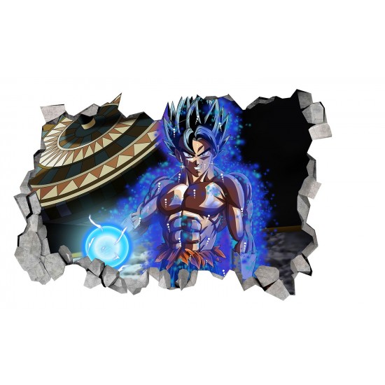 Sticker decorativ, gaura in perete 3D, Dragon Ball, 85 cm, 1026STK-2 Sticker decorativ, gaura in perete 3D, Dragon Ball, 85 cm, 1026STK-2