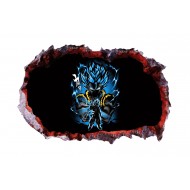 Sticker decorativ, gaura in perete 3D, Dragon Ball, 85 cm, 1027STK-1 Sticker decorativ, gaura in perete 3D, Dragon Ball, 85 cm, 1027STK-1