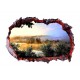 Sticker decorativ, gaura in perete 3D, Fauna, 85 cm, 161STK-1 Sticker decorativ, gaura in perete 3D, Fauna, 85 cm, 161STK-1