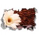 Sticker decorativ, gaura in perete 3D, Floare, 85 cm, 183STK-1 Sticker decorativ, gaura in perete 3D, Floare, 85 cm, 183STK-1