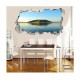 Sticker decorativ, gaura in perete 3D, Insula, 85 cm, 177STK-1 Sticker decorativ, gaura in perete 3D, Insula, 85 cm, 177STK-1