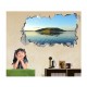 Sticker decorativ, gaura in perete 3D, Insula, 85 cm, 177STK-1 Sticker decorativ, gaura in perete 3D, Insula, 85 cm, 177STK-1