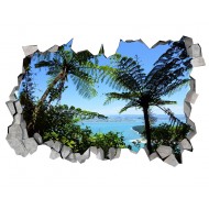Sticker decorativ, gaura in perete 3D, Mare, 85 cm, 180STK-1 Sticker decorativ, gaura in perete 3D, Mare, 85 cm, 180STK-1