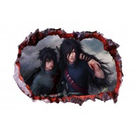 Sticker decorativ, gaura in perete 3D, Naruto, 85 cm, 1028STK-1 Sticker decorativ, gaura in perete 3D, Naruto, 85 cm, 1028STK-1