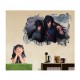 Sticker decorativ, gaura in perete 3D, Naruto, 85 cm, 1028STK-2 Sticker decorativ, gaura in perete 3D, Naruto, 85 cm, 1028STK-2