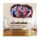 Sticker decorativ, gaura in perete 3D, Naruto, 85 cm, 1031STK-1 Sticker decorativ, gaura in perete 3D, Naruto, 85 cm, 1031STK-1
