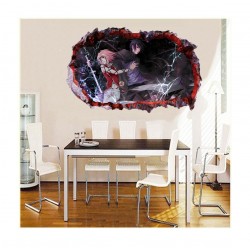 Sticker decorativ, gaura in perete 3D, Naruto, 85 cm, 1032STK-1 Sticker decorativ, gaura in perete 3D, Naruto, 85 cm, 1032STK-1