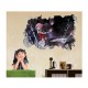 Sticker decorativ, gaura in perete 3D, Naruto, 85 cm, 1032STK Sticker decorativ, gaura in perete 3D, Naruto, 85 cm, 1032STK