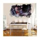 Sticker decorativ, gaura in perete 3D, Naruto, 85 cm, 1032STK Sticker decorativ, gaura in perete 3D, Naruto, 85 cm, 1032STK