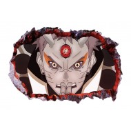 Sticker decorativ, gaura in perete 3D, Naruto, 85 cm, 1053STK-1 Sticker decorativ, gaura in perete 3D, Naruto, 85 cm, 1053STK-1