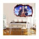 Sticker decorativ, gaura in perete 3D, Naruto, 85 cm, 1054TK-1 Sticker decorativ, gaura in perete 3D, Naruto, 85 cm, 1054TK-1