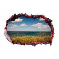 Sticker decorativ, gaura in perete 3D, Ocean, 85 cm, 163STK-1 Sticker decorativ, gaura in perete 3D, Ocean, 85 cm, 163STK-1