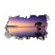 Sticker decorativ, gaura in perete 3D, Ocean, 85 cm, 178STK-1 Sticker decorativ, gaura in perete 3D, Ocean, 85 cm, 178STK-1